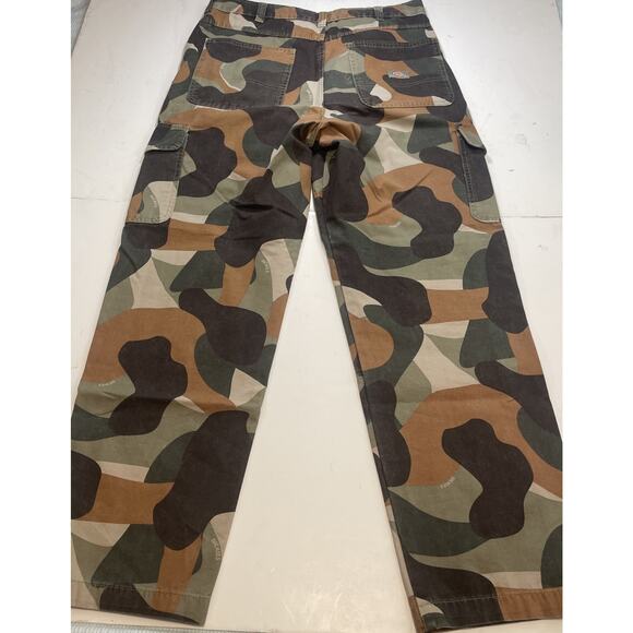 NWOT Genuine Dickies Duck Canvas Camo Cargo Trousers Men’s 32x32 Work Pants - Picture 6 of 8